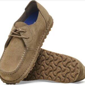 BIRKENSTOCK Utti moccasin-style taupe shoe, Mens size 43 euro (9.5-10 US)
